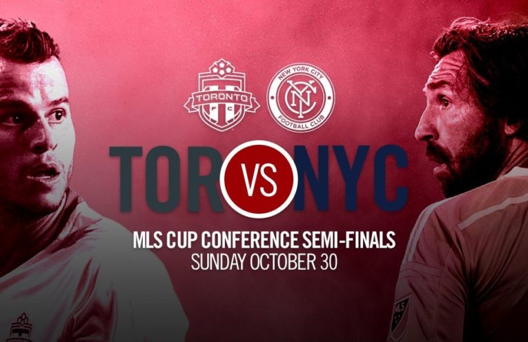MLSsocceritalia's tweet photo. [#SemifinaliMLS] The Italian Pride, stasera Giovinco sfiderà Pirlo in un TorontoFC-NYCFC che promette scintille --> https://t.co/ckLLneHWeT https://t.co/a7pzHv16yd