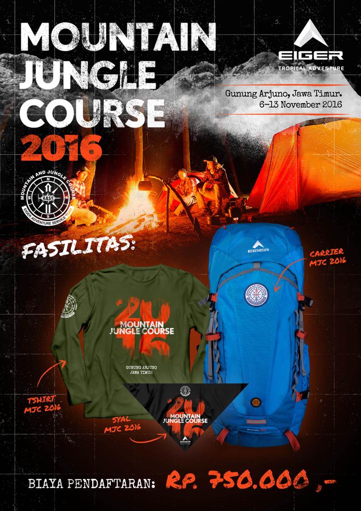 eigeradventure's tweet photo. Berikut ini adalah fasilitas-fasilitas yg akan peserta #MJC2016 https://t.co/X3zhNI51km https://t.co/Ggi12EzU7I