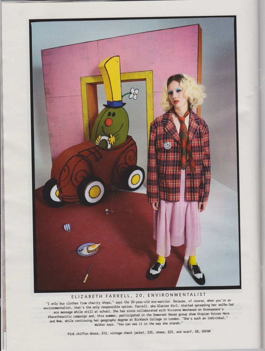 rtglaciers's tweet photo. New @oxfamgb campaign shot by Tim Walker in the sunday times style today!!!! (ft. Mr Funny) #REDUCEREUSERECYCLE https://t.co/HKngXY3cuy