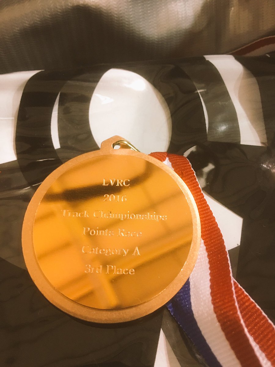 StevieBiddulph's tweet photo. Chuffed with a bronze in yesterday's Points Race at Newport. #otefuelled #wattsaving #bikefit #purplepower 🚴🏼🏁🎖 https://t.co/oy5nrHzufY
