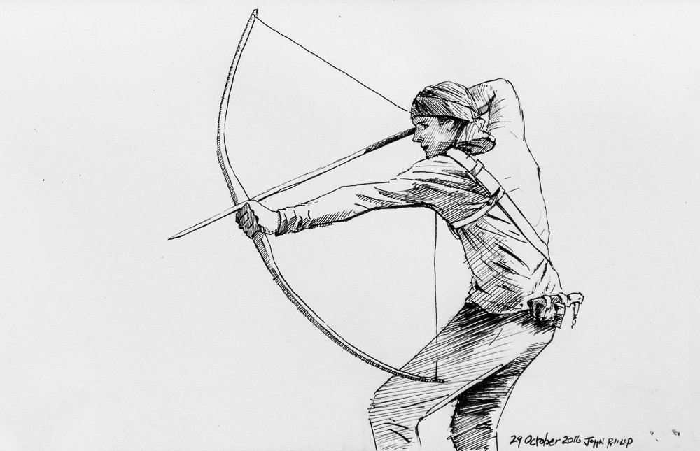 Day 29 - Archer
#inktober #inktober2016
johnphilip.co.za/?p=1455
