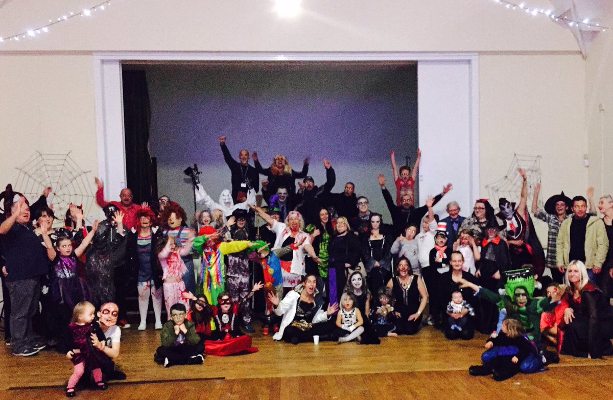 EDaggers's tweet photo. Halloween bash for all. Amazing families and great costumes. @RRR_LUF @ChrisLee1972 @dr_sakthi real community spirit X https://t.co/hc7W6fXUGQ