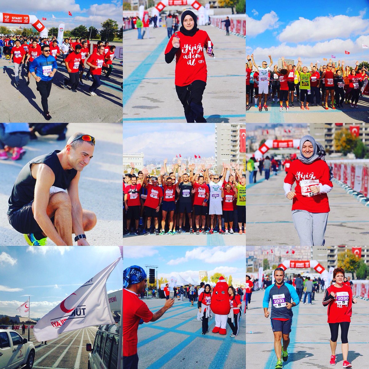 İnanın Kızılay'ın faaliyetlerine ben bile yetişemiyorum :)
Ankara <a href="/iyilikkosusu/">Kızılay İyilikKoşusu</a>'na katılan tüm sporcuları ve şampiyonları tebrik ediyorum.
