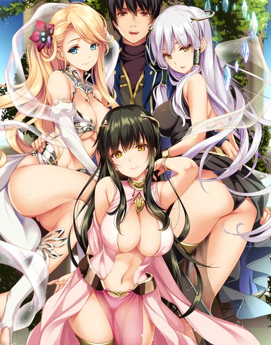 【宣伝】『異世界で魅了チートを使って奴隷ハーレムをつくってみた3/著:大石ねがい』の挿絵サンプルを投稿しましたー。 https://t.co/pgOESJ0t8C  #キングノベルス 