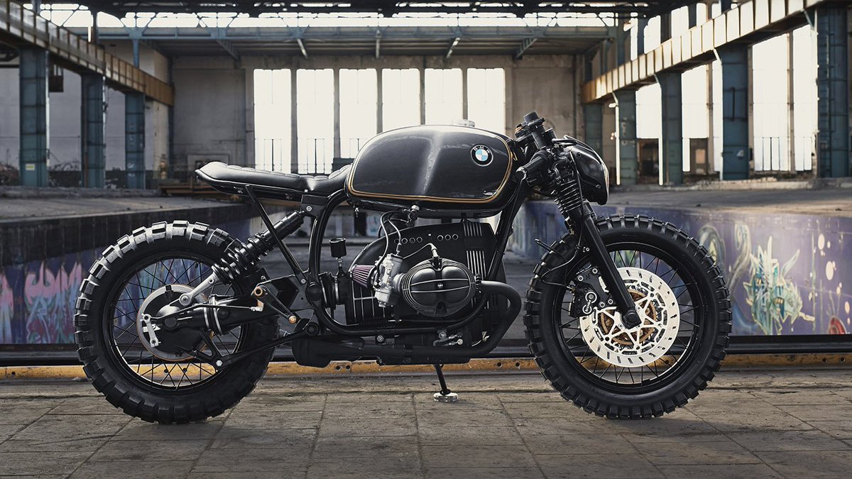 TheGuiltyMag's tweet photo. Knobby tires, extreme and clean lines at the same time, this is BMWDA#3 one of the masterpiece from Diamond Atelier. https://t.co/Jru2UZAGnp https://t.co/Vf7KVQboYN