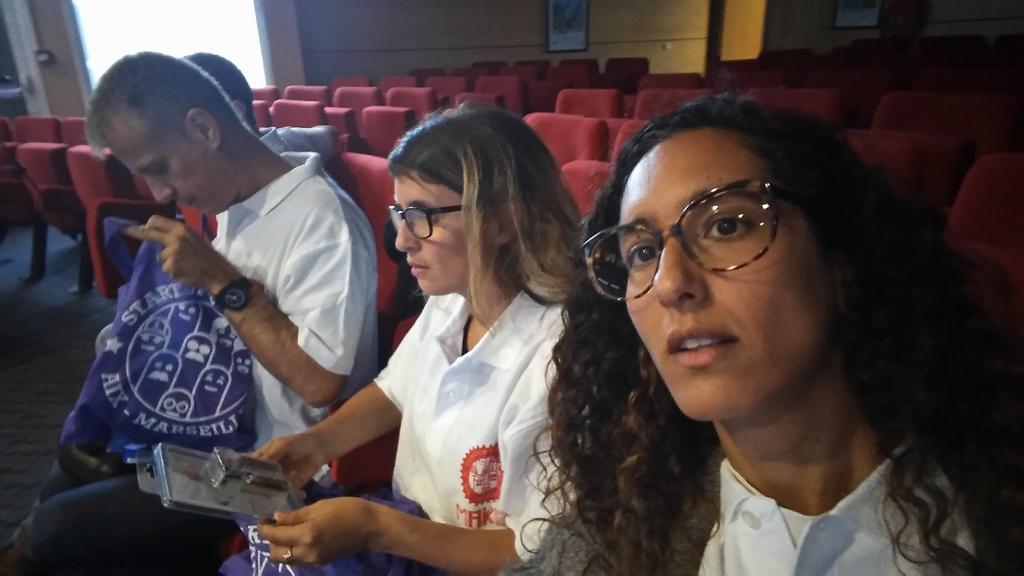 FeyrouzTripotin's tweet photo. @BizNursery jury @swAixMarseille, le brief commence !! #swam #entrepreneuriat #Makers @LeHubKBS @kedgebsMRS https://t.co/N3UNSpDR6g
