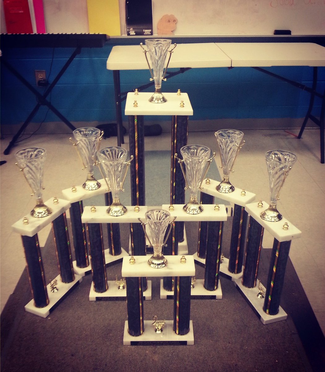 KnightdaleHSBan's tweet photo. 2nd drum major
1st Visual Ensemble
1st Percussion
1st music performance 
1st visual performance
1st general effect 
1st overall
Spirit award https://t.co/k0Rf8SYysf