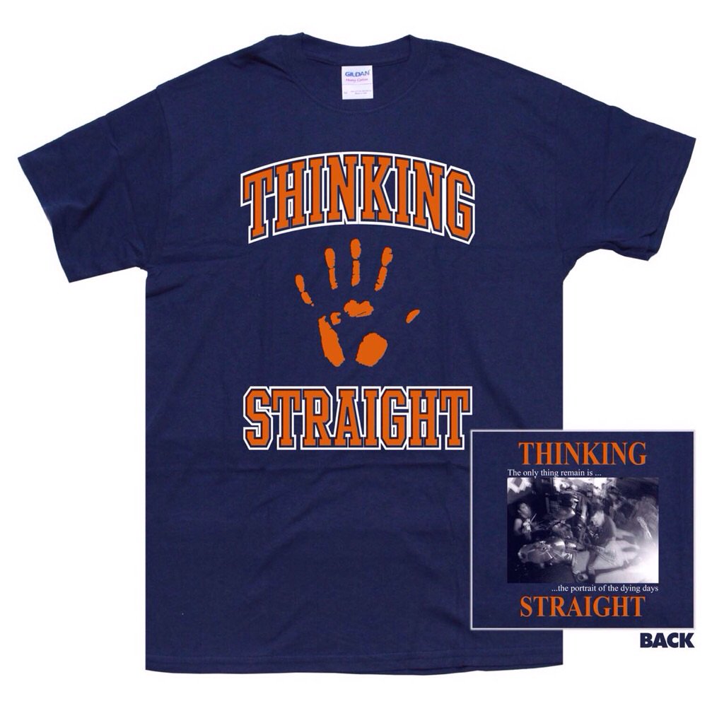 Salah satu t shirt yang hanya di jual nanti di Final Show nya Thinking Straight.... tmi.me/1fgf8S