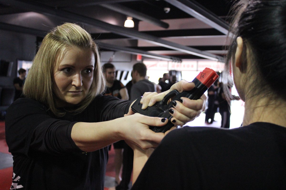 AlphaCompound's tweet photo. Students can participate in our Weapons class, which focuses on self-defense against an attacker(s) armed with gun, knife, stick or rifles. https://t.co/QZo9XOMTRy
