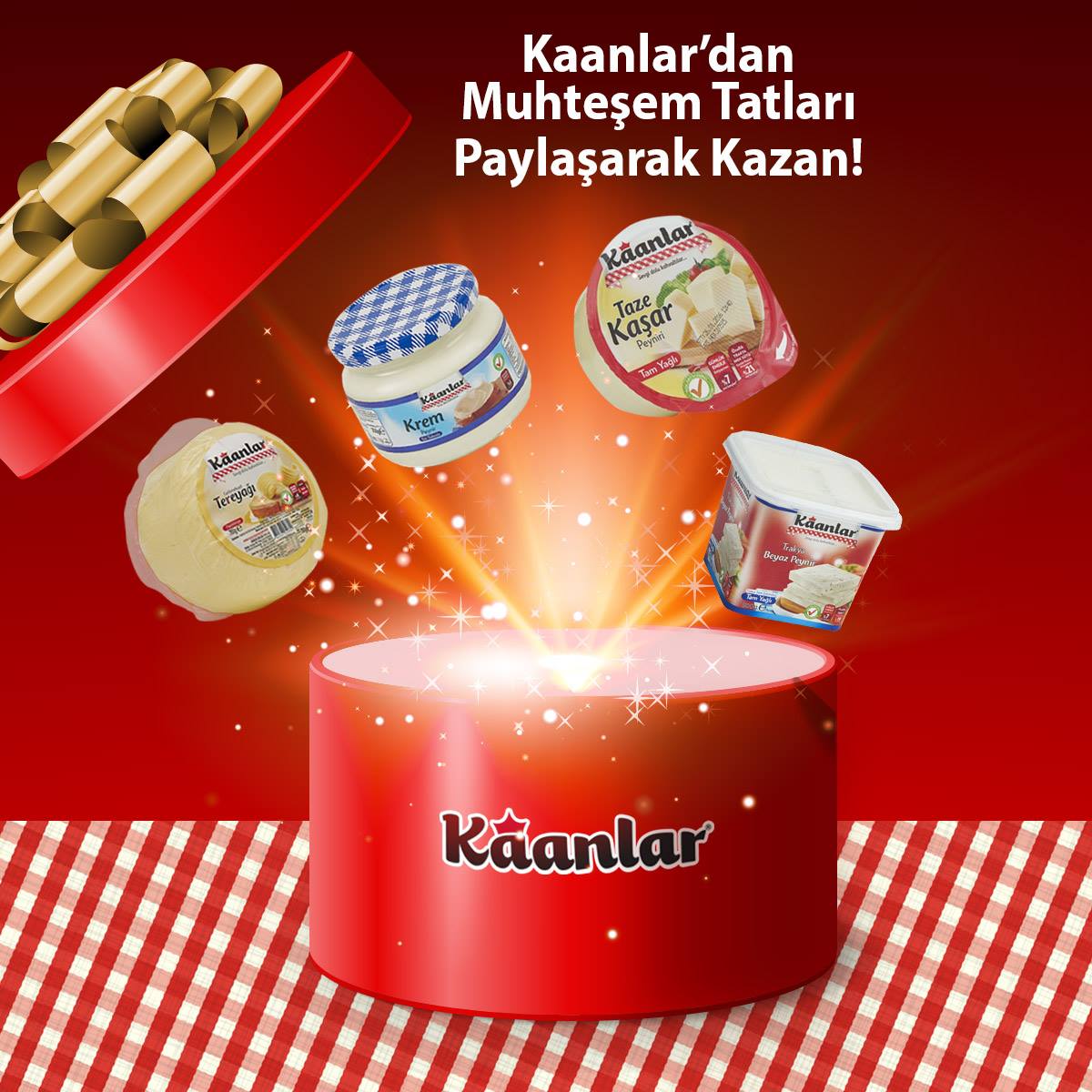 KaanlarTR's tweet photo. Yarışma için yarın son gün! 
Kaanlar dolu lezzet paketi kazanmak için bizi takip et, gönderiyi RT yap! Kazanmak için bekle! https://t.co/pVnto4A89p
