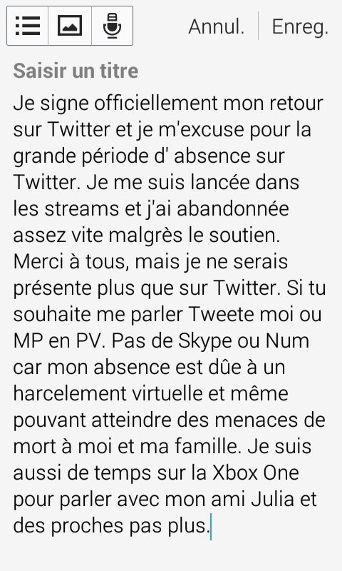 JulieLove75's tweet photo. Je suis de retour, lisez : https://t.co/cWAgnKXlKJ