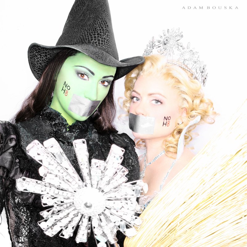 Happy 13th Anniversary to our friends at #Broadway's @WICKED_Musical! Thank you for defying inequality with us. #WickedDay #NOH8