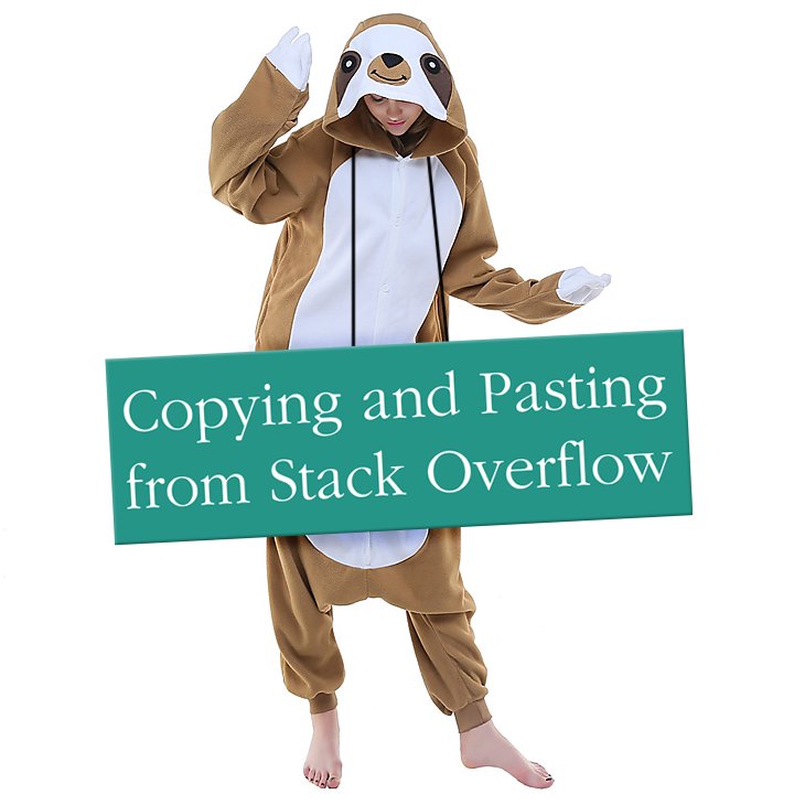 Copying and Pasting from Stack Overflow