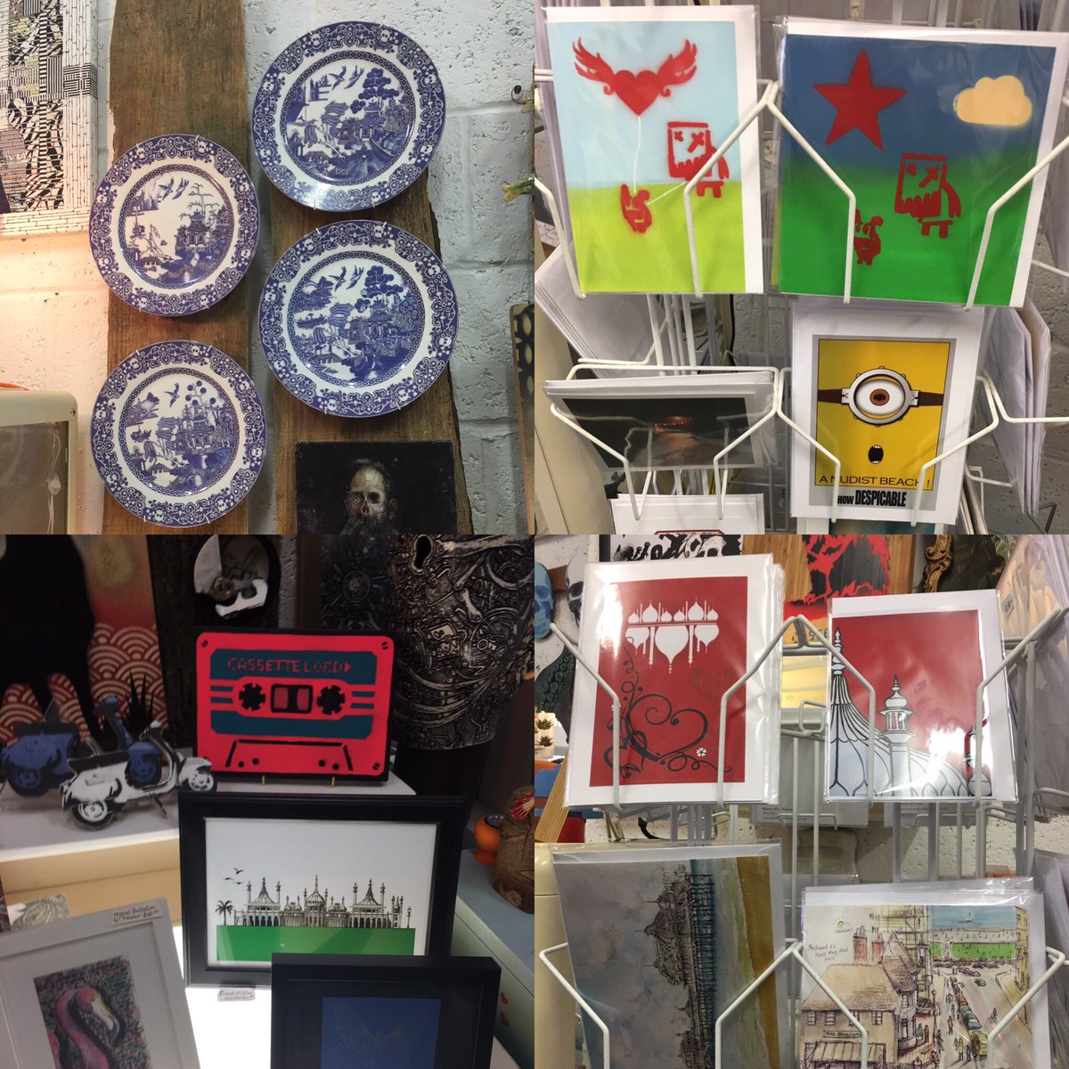 BrightGrPenguin's tweet photo. Check out @Studio45bn1 which has great collection of art &amp; great place to get a card #Brighton #justacard https://t.co/R1K2gKrxjb