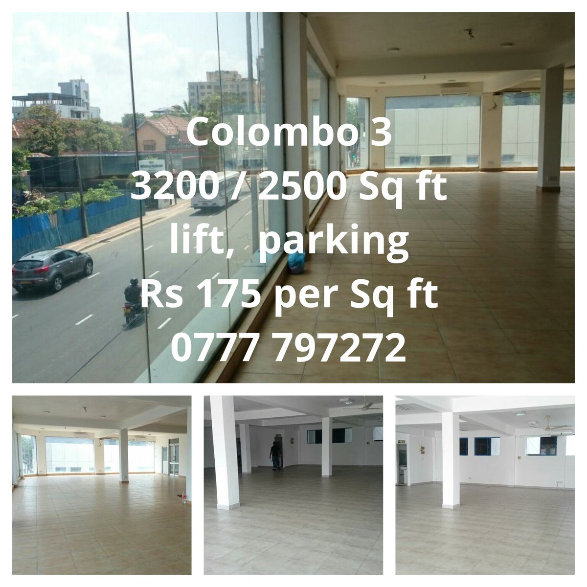 RaySmith100's tweet image. Office space for rent at Colombo 3