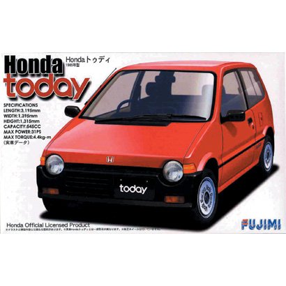 Yos Fbの某模型コミュニティのホンダ祭りに向けて作っている フジミのホンダ トゥディ キットのシャーシがワゴンrの流用だし せっかくなんで排気量も 550ccから660ccに上げてあげました 外観的にｗ これからとある仕様に作り上げる予定です