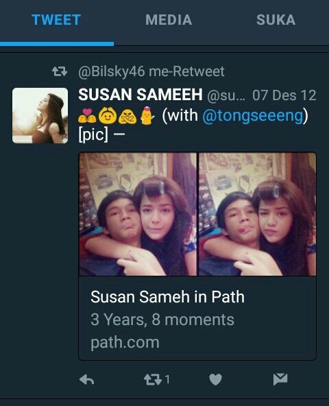 Negatif2555's tweet photo. @bangbily @susansameh @yantiwarso @MakVeraZanobia foto susan sampai tersebar keAkun gosip siapakah yg akan disalahkan?? Masa lalu yg Gelap. https://t.co/Z5p9ZLZ1nc