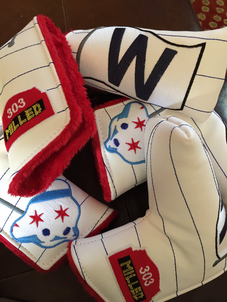 USAMILLED's tweet photo. We need a win tonight Cubs ! Fly the "W" headcovers at https://t.co/zrcnJ5WyJo ! https://t.co/2wVcteEZjX