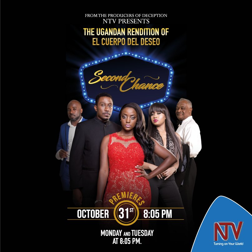 ntvuganda's tweet photo. #SECONDCHANCEUG premieres tomorrow 31 October 2016 on NTV. Make a date with us at 8:05pm https://t.co/rAcdY5ULRj