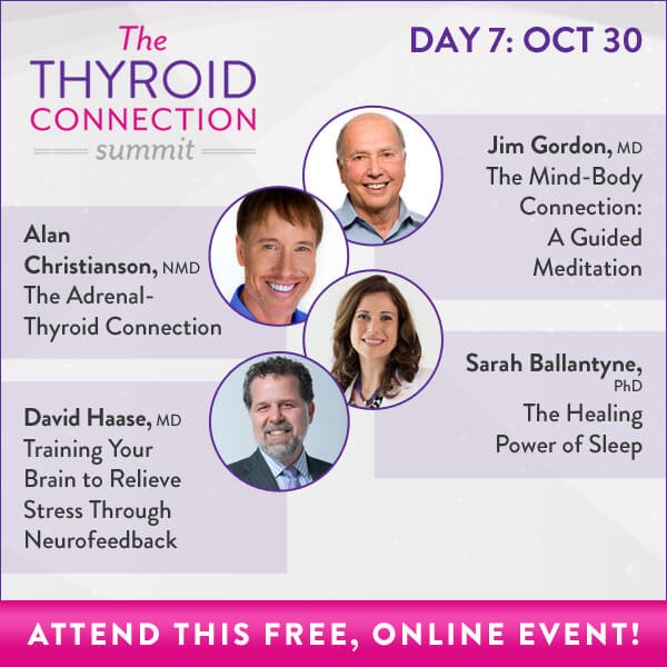 AmyMyersMD's tweet photo. It's Day 7 of my #ThyroidConnectionSummit! Watch for FREE from anywhere in the world: https://t.co/KKciKetWMz
@AlanNMD @ThePaleoMom https://t.co/5VU4n2yhXk