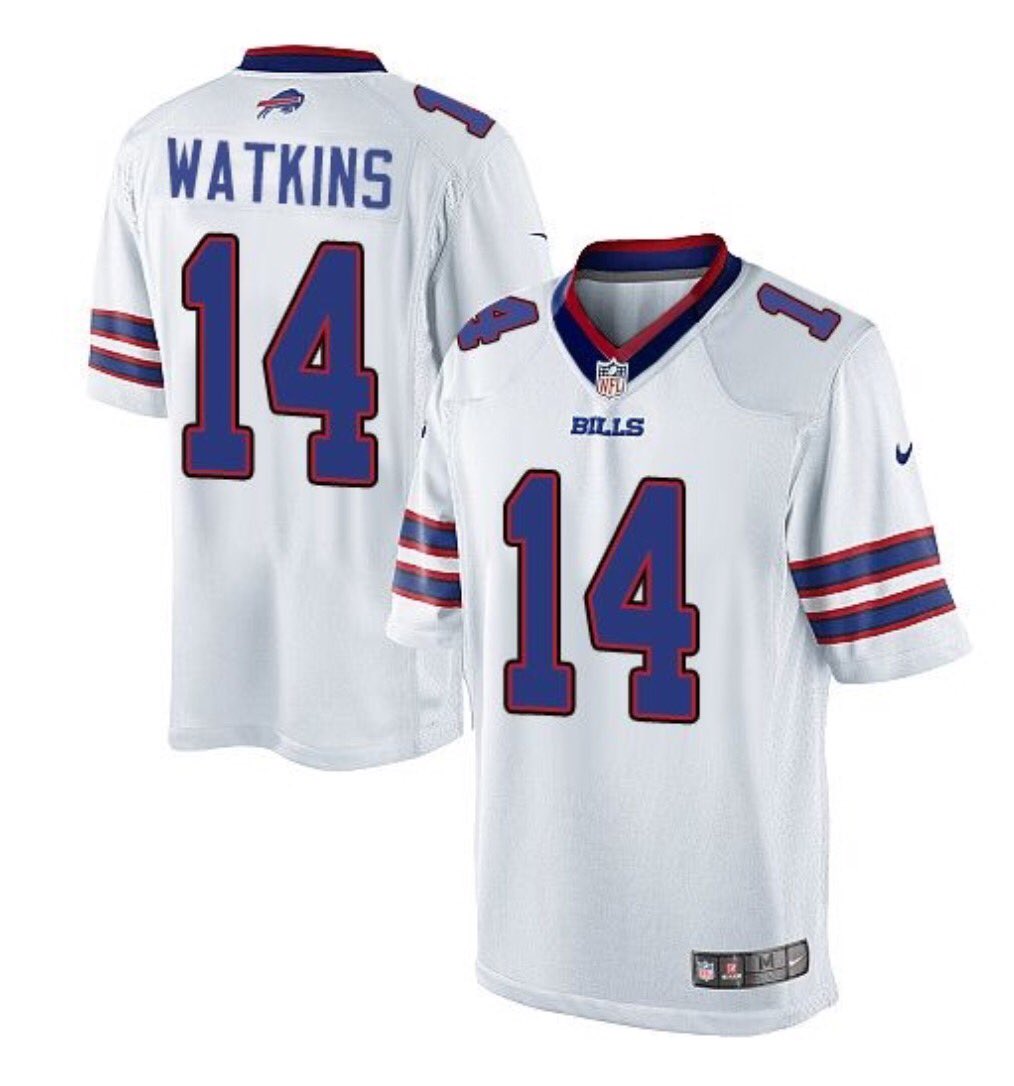 AmherstAleHouse's tweet photo. CONTEST TIME
RT &amp; follow us and @TheBillsMafia 
for a chance to win a Sammy Watkins jersey!
1 random winner selected at 6pm.
#BillsMafia https://t.co/q3qkJ2OGmZ