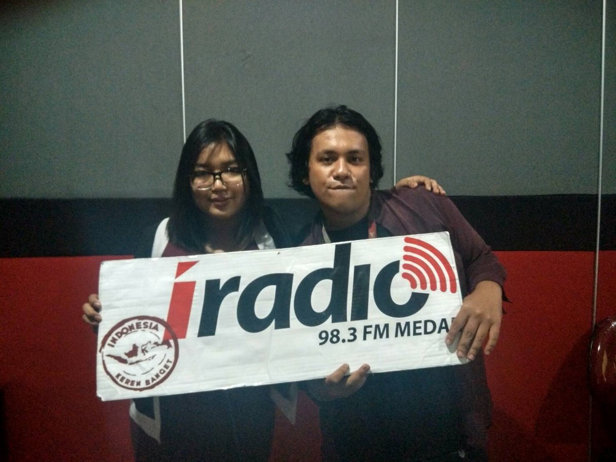 Thank you @iradiomedan udah ngajakin kita ngobrol tentang #Aphoria #Network #GAC #Artwardingnight