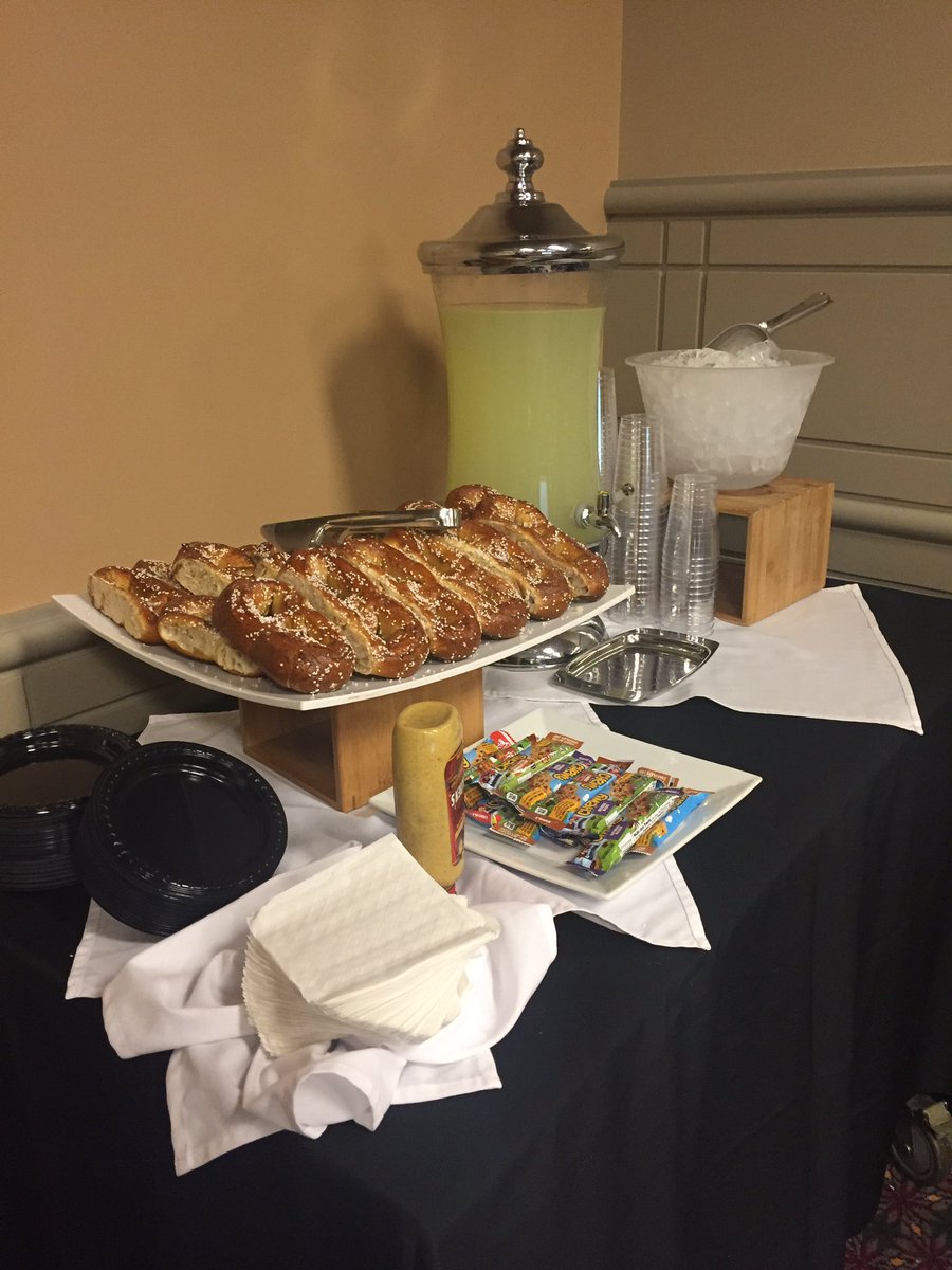 NACACedu's tweet photo. You can't come to #Philly without having soft pretzels! #NACACEAP https://t.co/dPFwaxS8XO