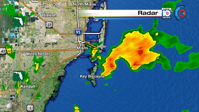 Offshore shower moving west towards S Beach triggers marine warning. Waterspout is possible #staysafe #flwx https://t.co/tsdmehYZFs