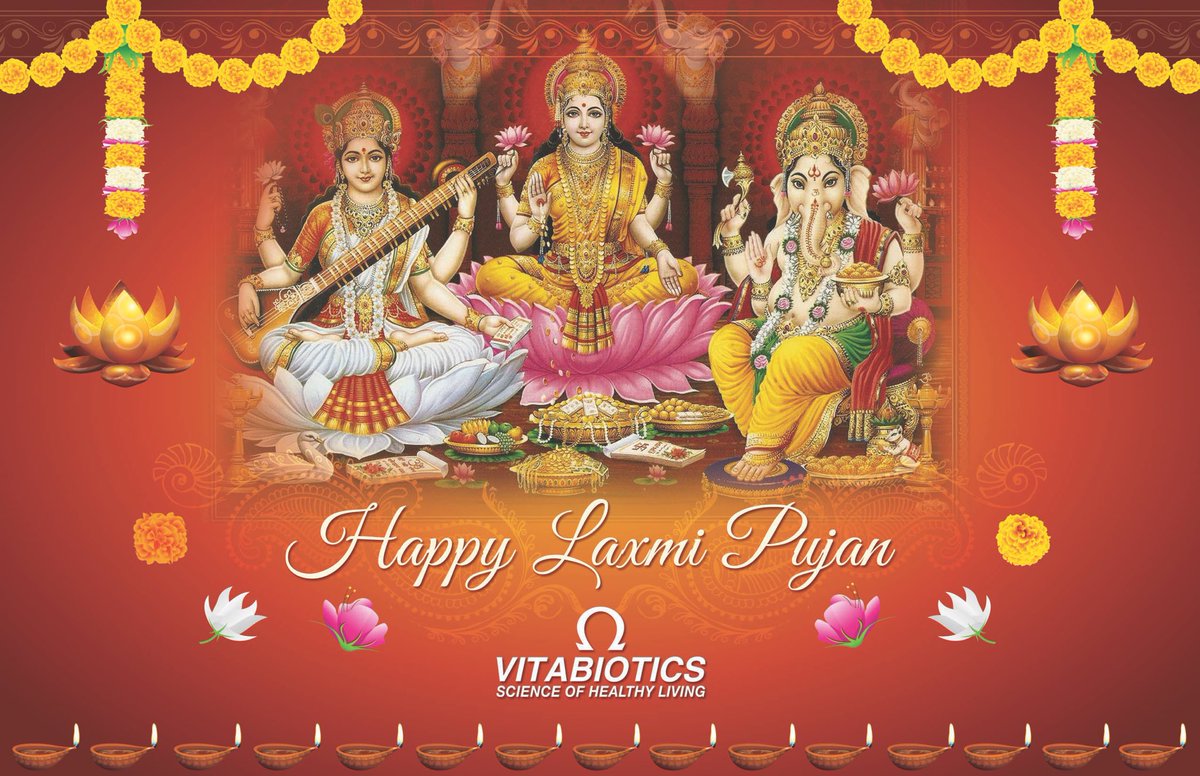 vitabioticsin's tweet photo. @vitabioticsin wishes you all a very happy Laxmi Pujan 🙏🏼#happyDiwali https://t.co/R3NkfzrsoF