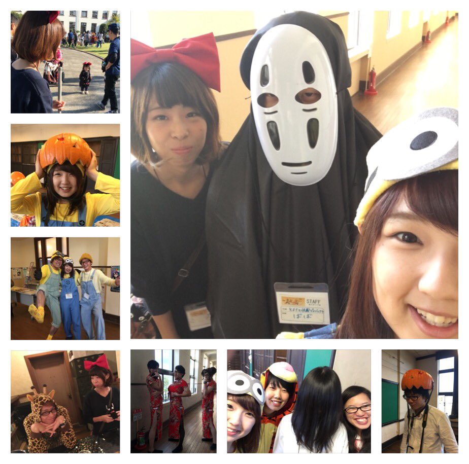 ホーチミンにある幼稚園のハロウィンパーティのカオナシのコスが圧倒的存在感で阿鼻叫喚を引き起こす Togetter