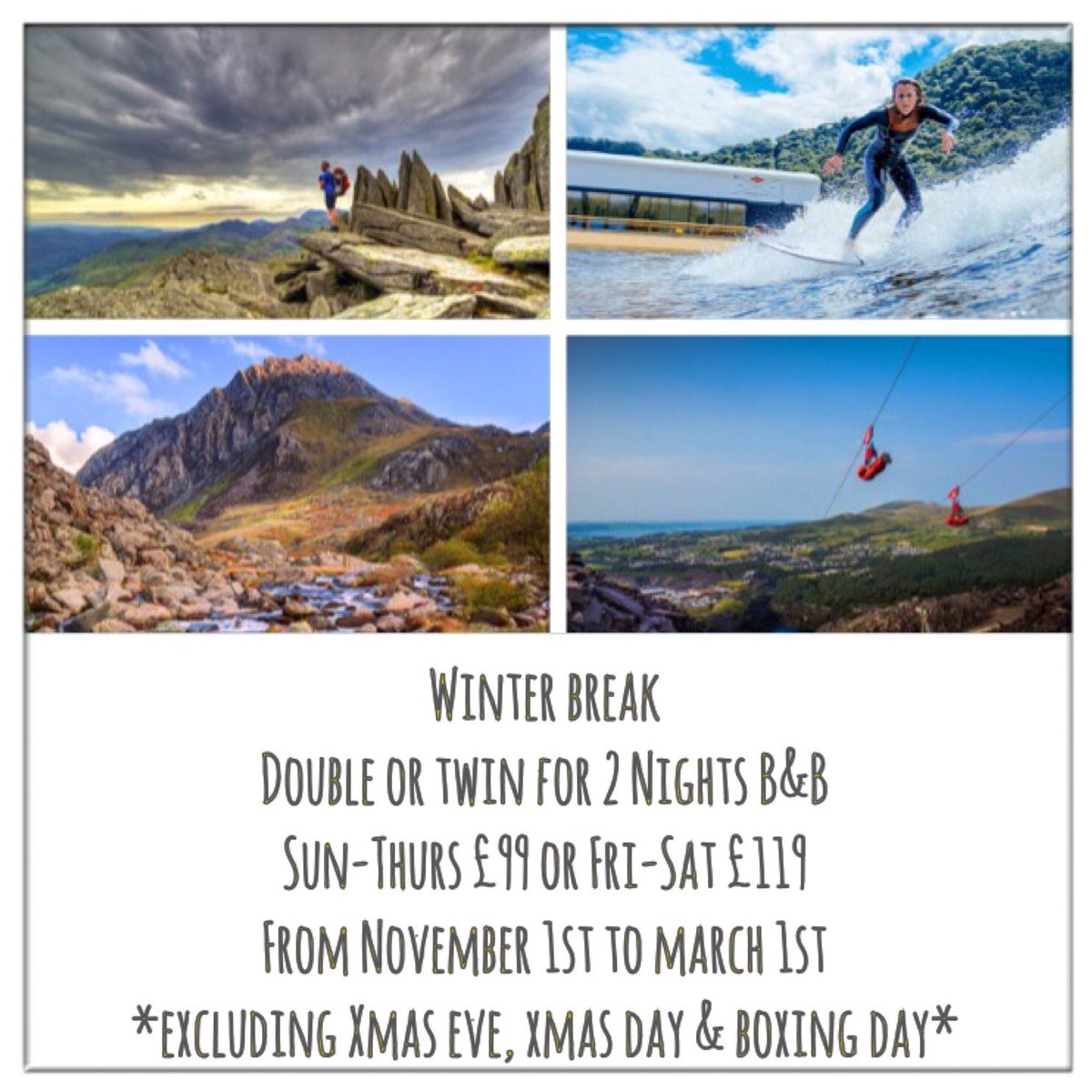 Check out our Winter Break Offer #nanhoronarms #nefyn #penllŷn #northwales #hotel #topregion