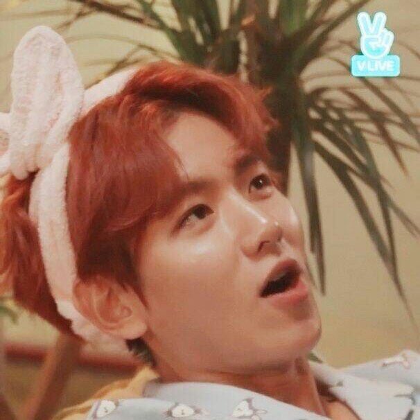 jellypeachh's tweet photo. คอลเล็คชั่นชุดนอนของแบคฮยอน🐰🐰 https://t.co/3AQUim2zna