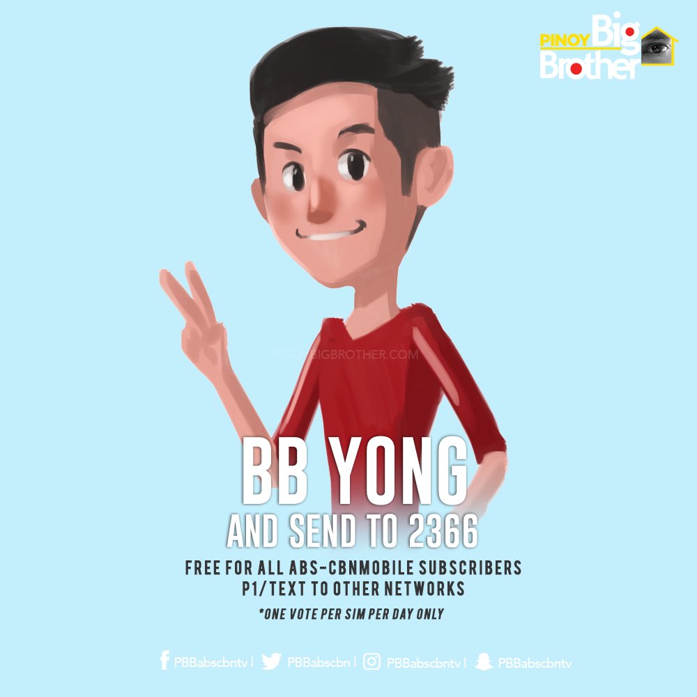 PBBNewsAccess's tweet photo. ONLINE SURVEY: RT or LIKE this tweet if you support YONG! #PBBLuckyGhosts https://t.co/x84Gp0SewI