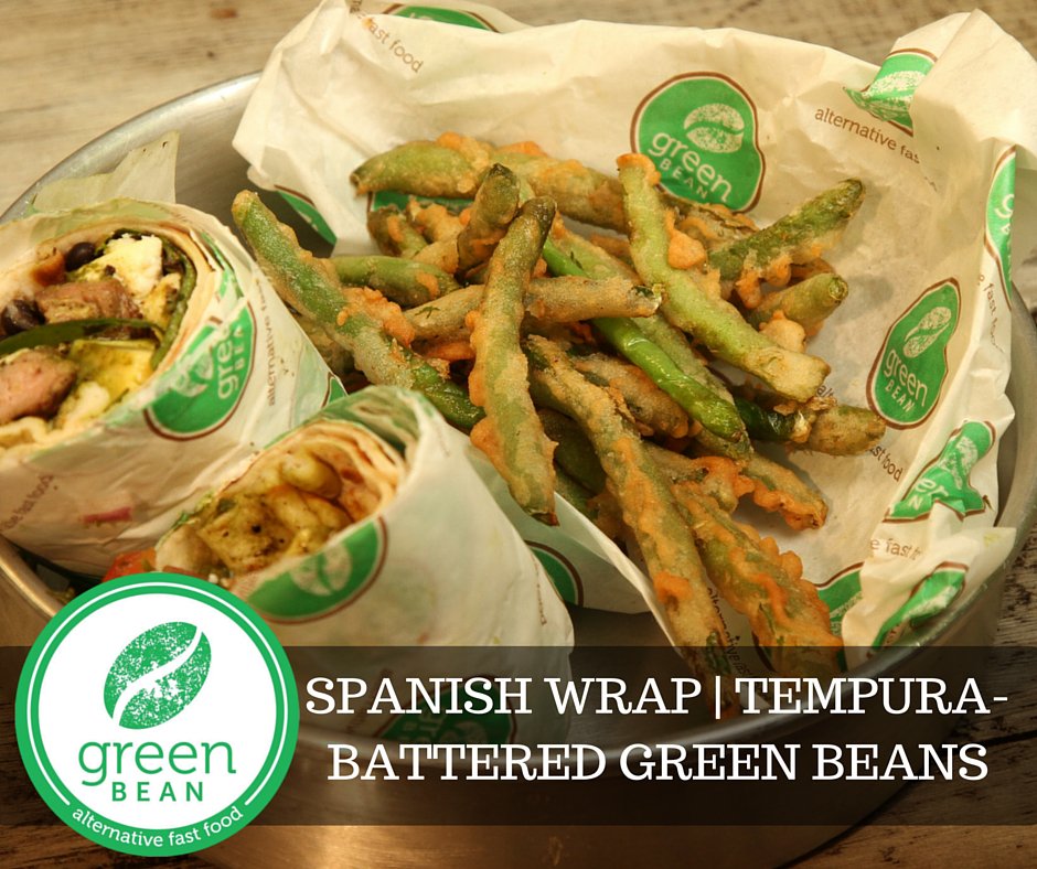 Sundays are always better with #GreenBean! #SpanishWrap #greenbeans #HealthyEating #LincolnPark #GoodFood #GoodMood