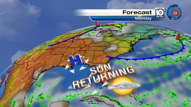 Sun will soon make a come back. By tomorrow afternoon expect more sunshine & drier conditions in #SouthFlorida #Flwx https://t.co/f1HnujyKtp