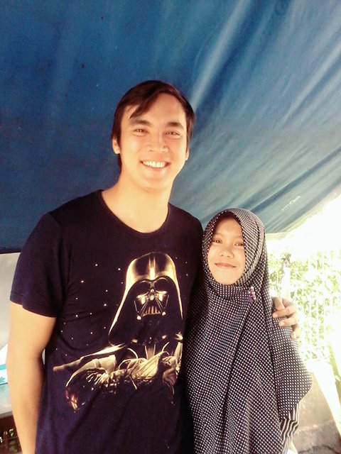 Happy yg tk trduga itu, ktka ktmu artis+fto breng😃😄☺aph lgi artis nya ganteng&amp;ramah😊😊👍