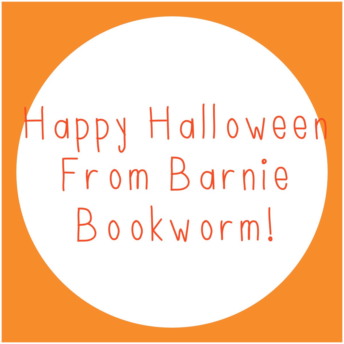 LBookworms's tweet image. Barnie bookworm has found a little Halloween friend!