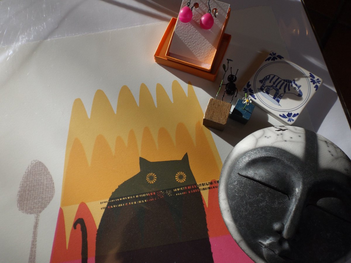 Lovely <a href="/madebyhandwales/">Craft Festival Cardiff</a> haul thanks to <a href="/janeormes/">Jane Ormes</a> <a href="/suejhanna/">SUE HANNA</a> <a href="/JLJewellery/">Jenny Llewellyn</a> <a href="/idreamof___/">Anya Keeley</a>  &amp; ReptileTiles #FindYourEpic in #Wales