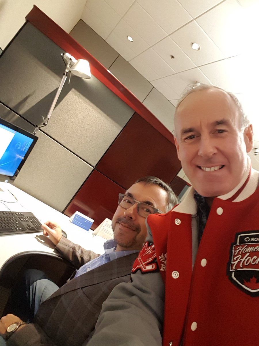 I's the B'y,  Brunt and I, A tale he spins 'er, enroute to Grand Falls-Windsor. Hometown Hockey @ 5:30et Isles/Leafs