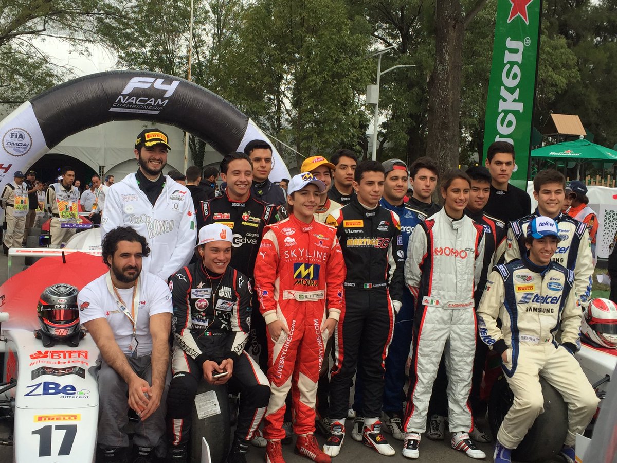 igarbor's tweet photo. Pre-Parrilla de la @FIAF4Nacam @AbedFlavio en el @MexicoGP2016 Vamos chavos @Joluher_ @jjak35 Èxito a todos!🏁🇲🇽#FuerzaUrrutia @ferurrutz https://t.co/Lc8UbBvbOZ