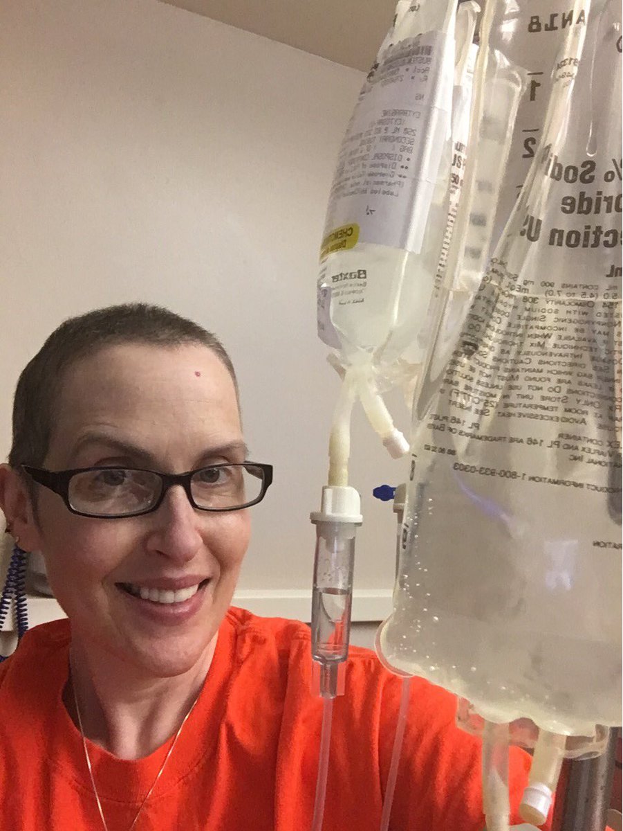 lizbusten's tweet photo. Last chemo for this trip-next stop Transplant (🙏🏻🙏🏻) #beatleukemia #Thankful #Inspired @RobinRoberts  #OUMedicalCenter 💪🏻 https://t.co/YiaoSqLdf3