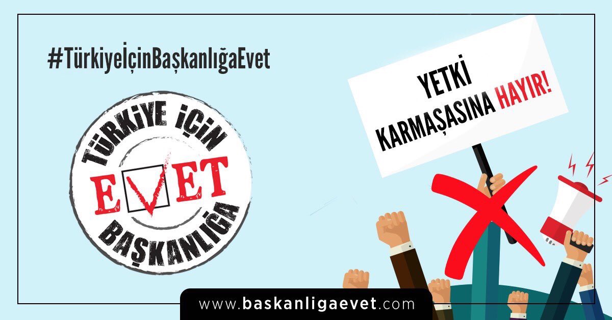 akkadinistanbul's tweet photo. Birinci sınıf demokrasi için,
güçlü ve istikrarlı bir ülke için,
muassır medeniyetler seviyesine ulaşmak için,
#TürkiyeİçinBaşkanlığaEvet https://t.co/myaUmRSl8H