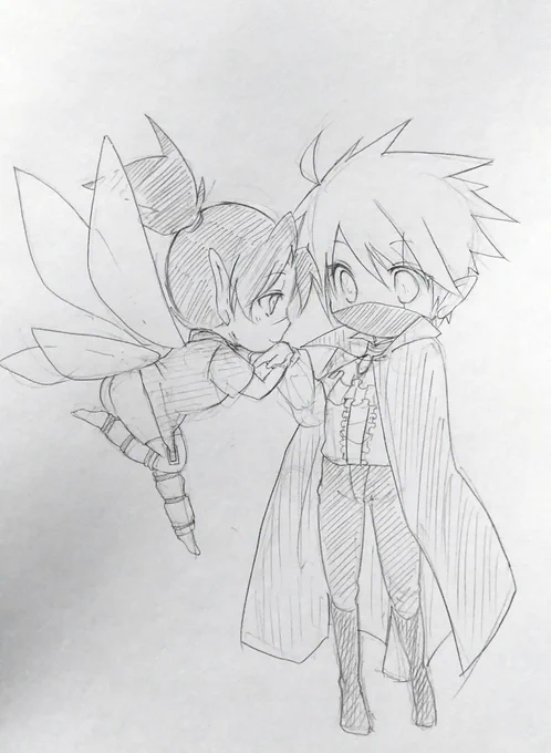 妖精イルカ×吸血鬼カカシ 