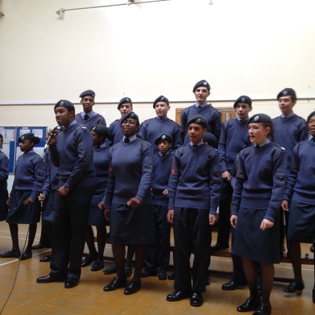 97 Sqn choir !!!!