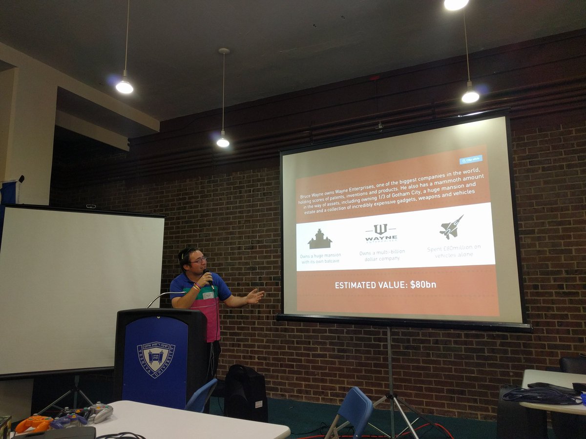 MLHacks's tweet image. "Na Na Na Na Na Na Na Na Na Na Na Na Na Na Na Na next slide!" #InventYU Slideshow Karaoke