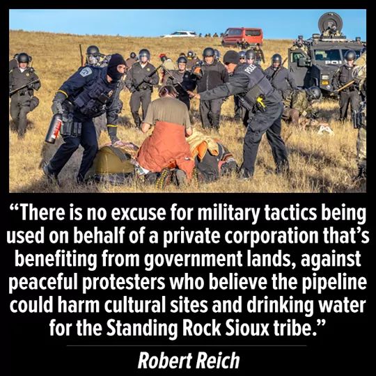"Those who make peaceful revolution impossible will make violent revolution inevitable" - JFK
#ItsInOurHands #tcot #1u
#NoDAPL #StandingRock