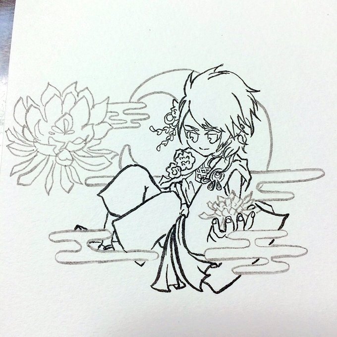 月下美人のtwitterイラスト検索結果 古い順