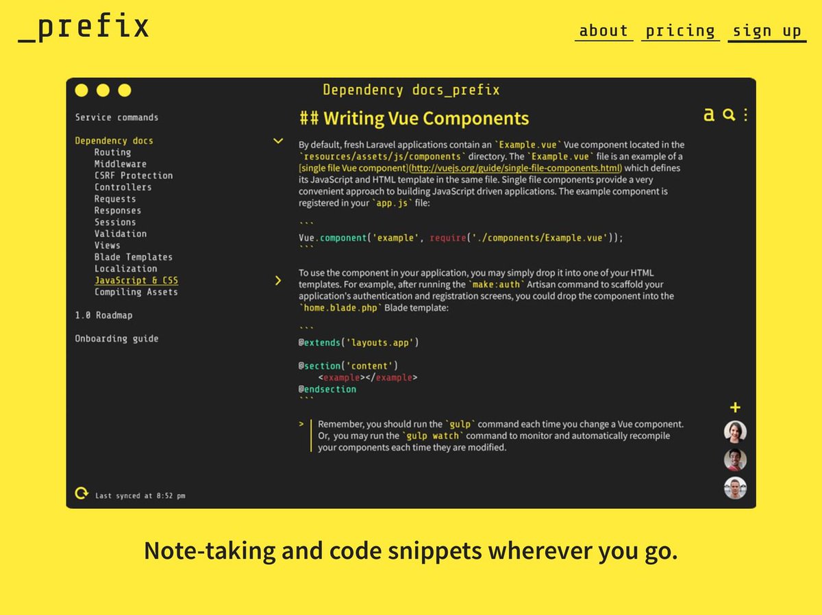 _prefix: Note-taking and code snippets wherever you go bit.ly/2eRy0eq