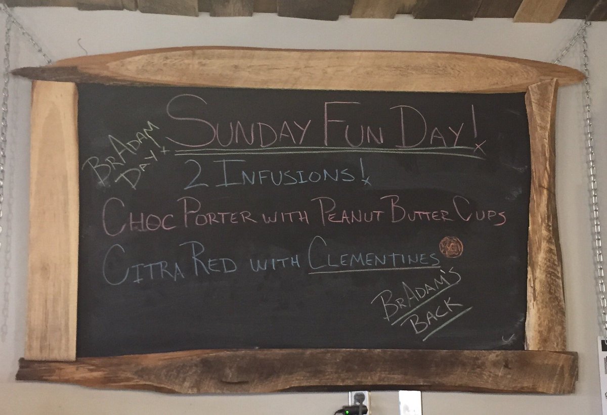 BigLakeBri's tweet photo. Can you feel it? Feel the awesomeness that is #BrAdam @LupulinBrewing today? #SundayCrew is back!!! #mncraftbeer https://t.co/QiNUW4ZSNA