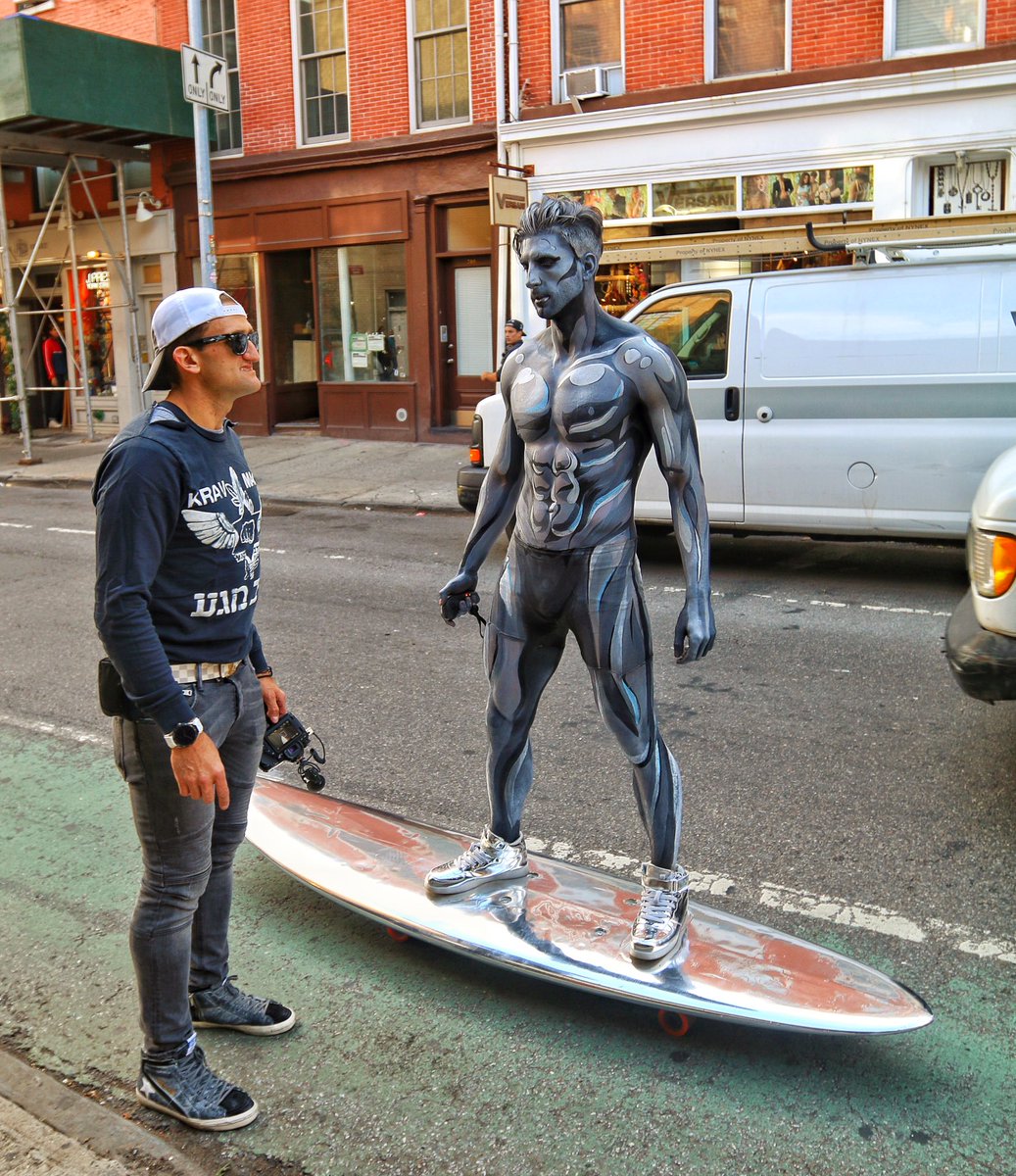 Jessewelle's tweet image. Trying to win Halloween with @CaseyNeistat #SilverSurfer should be posted 1pm est.... I hope still editing.